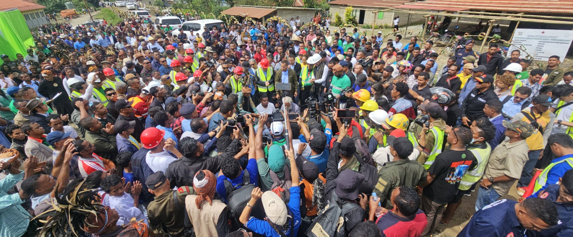 Assinado contrato para construção da estrada urbana Gleno-Letefoho em Ermera