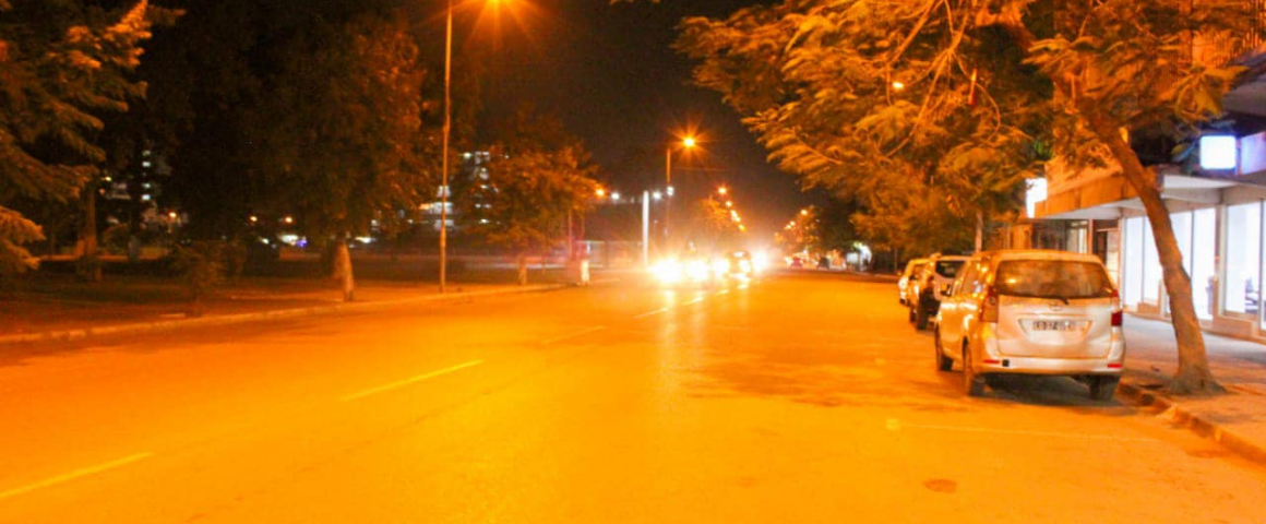 Requalificação da iluminação em Benguela
