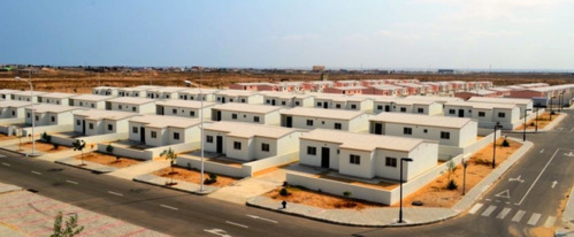Construção de novas habitações para realojar famílias no Icolo e Bengo