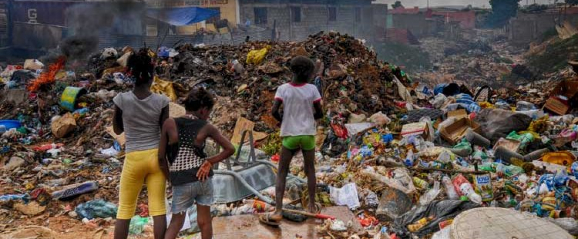 Melhorias no tratamento do lixo em Luanda