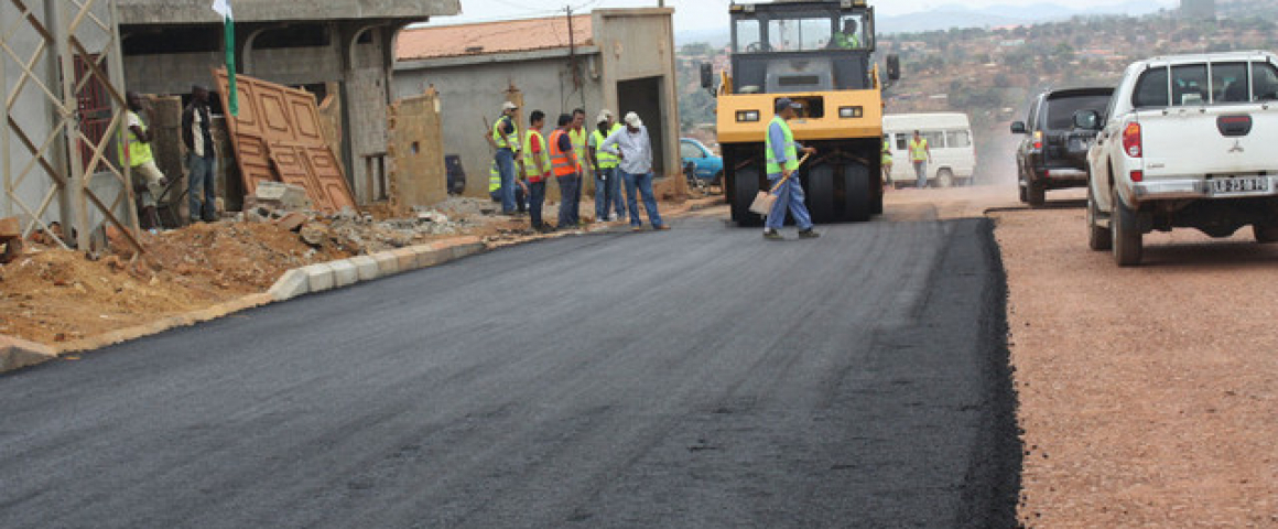 Reabilitação das vias urbanas de Mbanza Congo