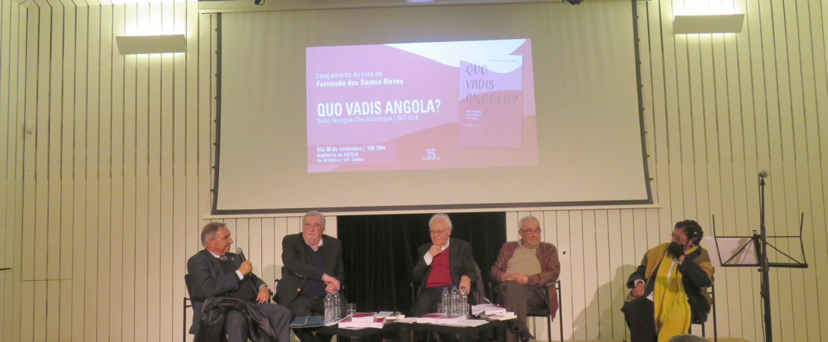 Livro “Quo Vadis Angola?” apresentado na UCCLA