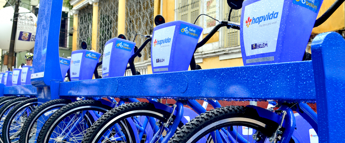 Sistema de bicicletas partilhadas em Belém