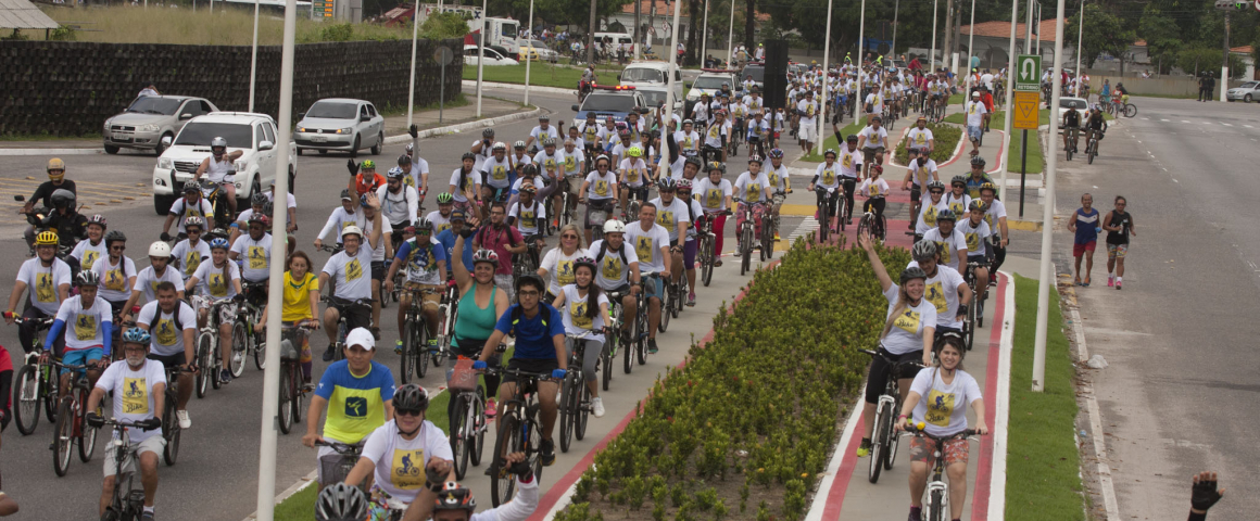 Inauguração da ciclovia da Duque de Caxias