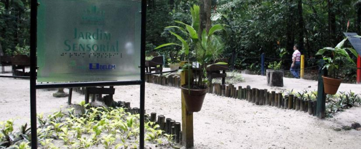 Belém reinaugura Jardim Sensorial