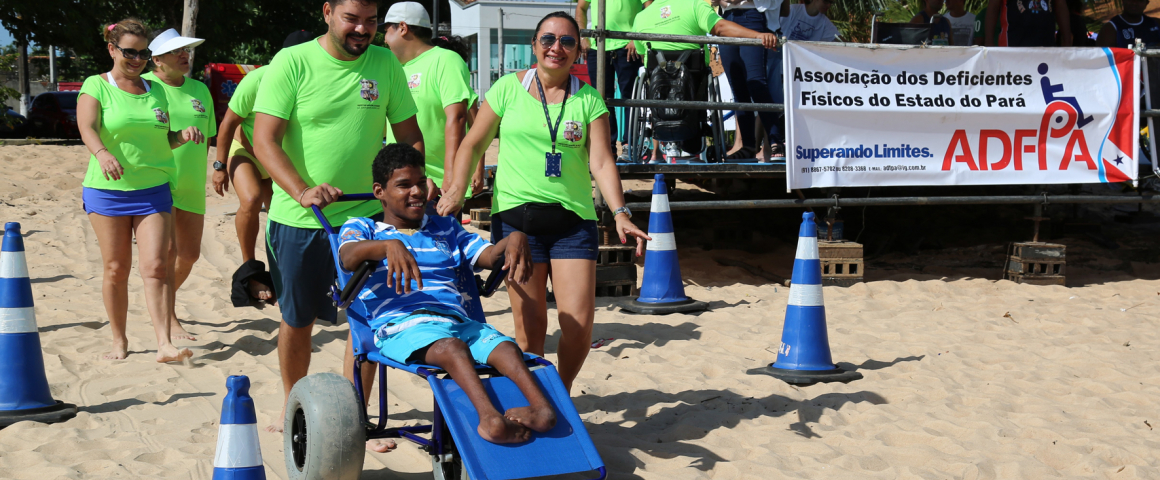 Projeto Praia Acessível em Belém