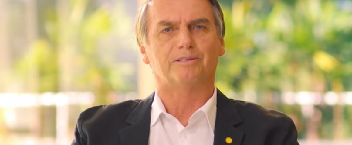 Jair Bolsonaro é o novo Presidente do Brasil