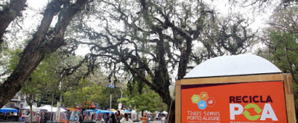 Porto Alegre promove reciclagem