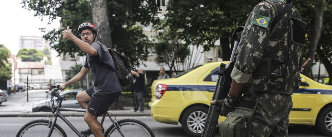 Segurança do Rio de Janeiro passa para o Exército