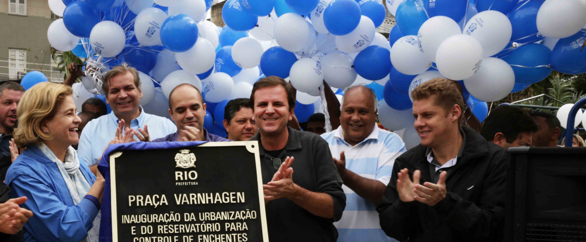 Reservatório de águas pluviais inaugurado no Rio de Janeiro