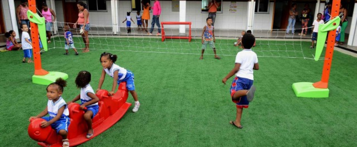 Salvador inaugura Centro de Educação Infantil