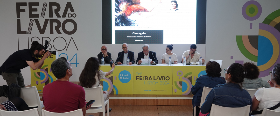 Lançamento do livro “Cantagalo” vencedor do Prémio Revelação Literária na Feira do Livro