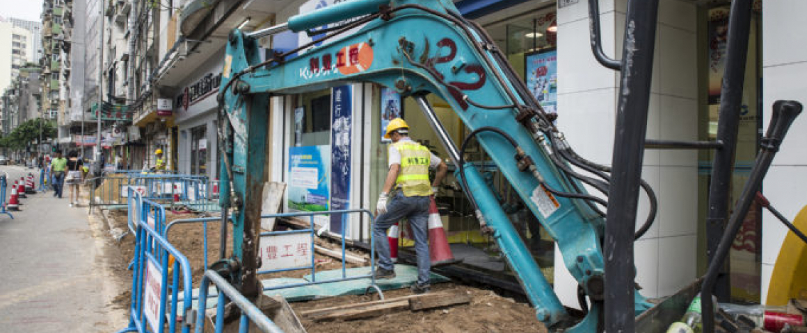 Obras viárias em Macau no próximo ano 