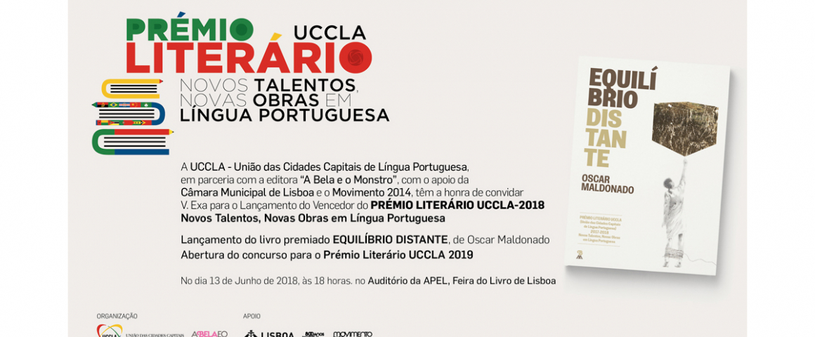 Lançamento da obra vencedora do Prémio Literário UCCLA