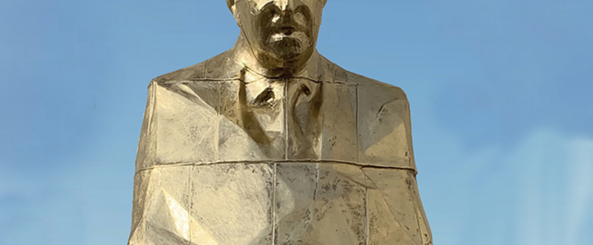 Apresentação pública da estátua de Eduardo Lourenço por Leonel Moura