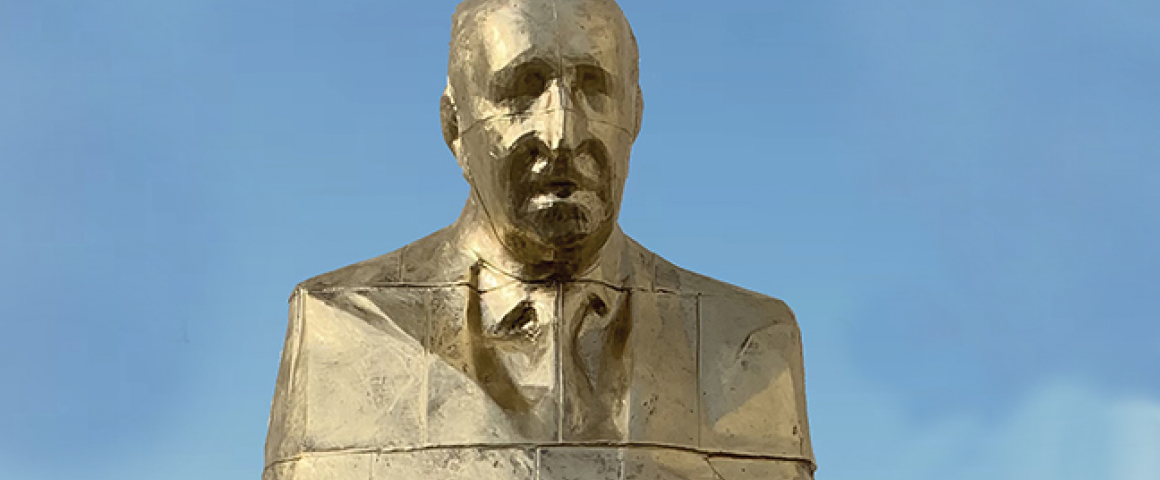 Apresentação pública da estátua de Eduardo Lourenço por Leonel Moura