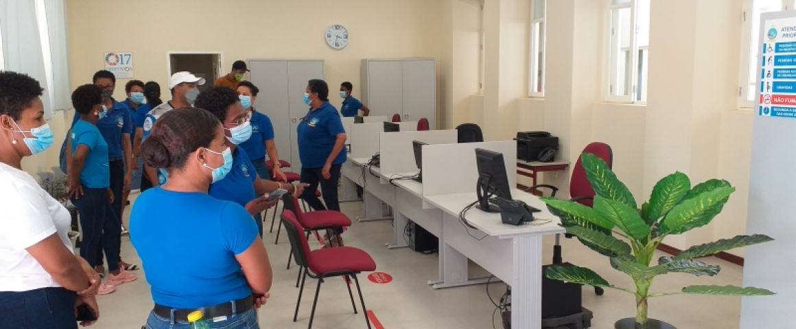 Novas instalações dos serviços sociais da Câmara de São Vicente