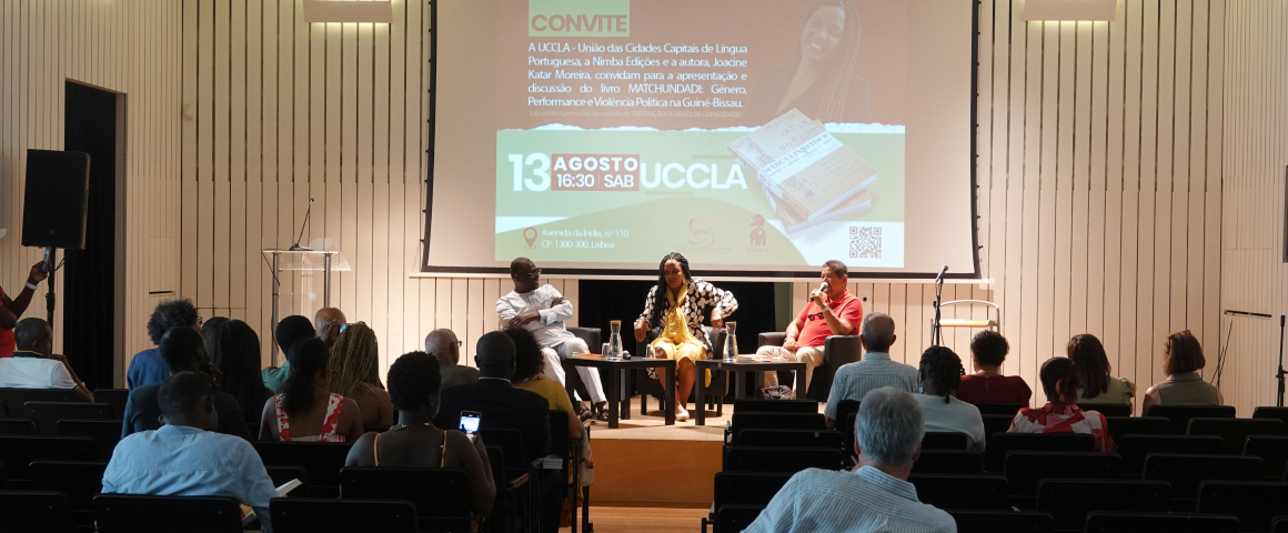 UCCLA acolheu apresentação e debate da obra “Matchundadi” de Joacine Katar Moreira
