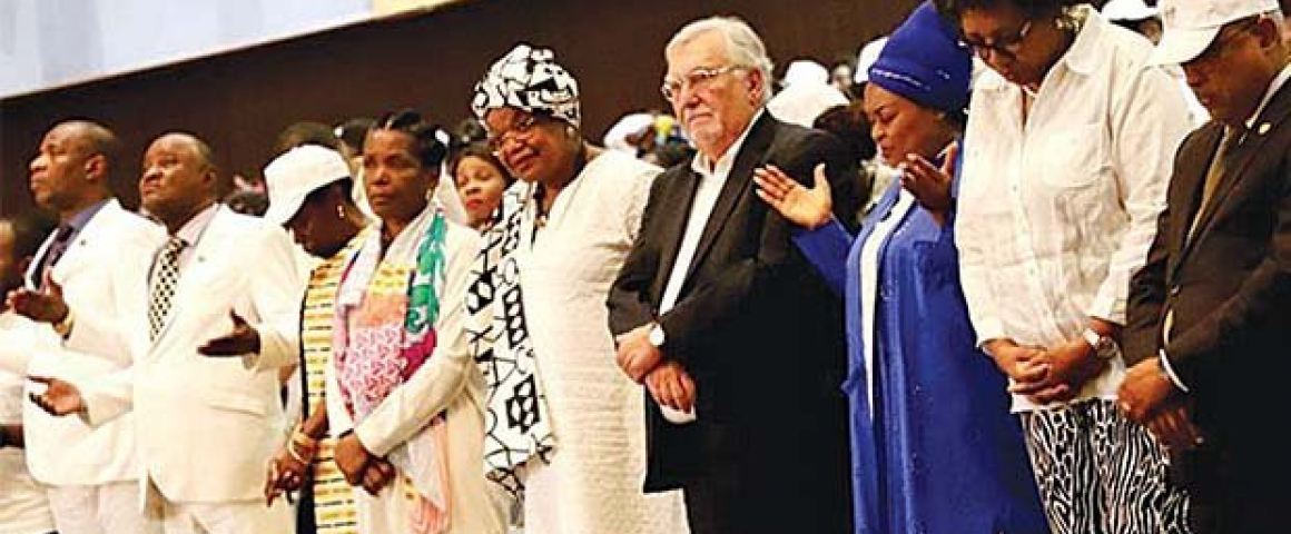 UCCLA esteve presente no culto pelo Dia da Paz em Angola