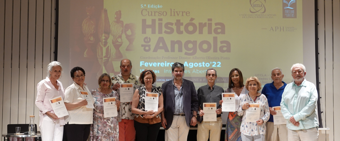 Encerramento da 5.ª edição do Curso Livre História de Angola