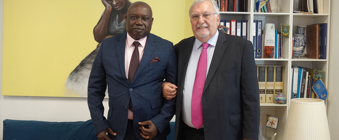 Encontro com Governador de Bolama