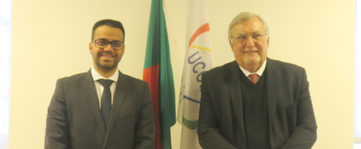 Encontro com presidente da Câmara de Olivença