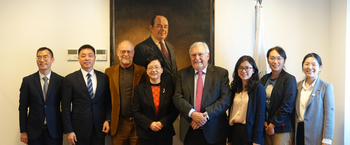 Encontro com delegação da Província de Jiangsu