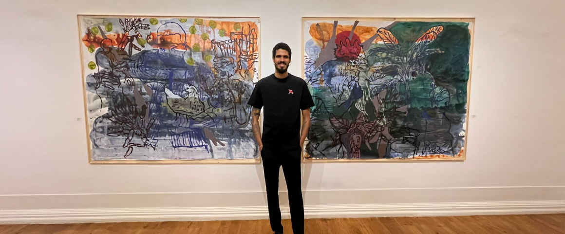 Inauguração da exposição “Small Island Landscape” de Yuran Henrique