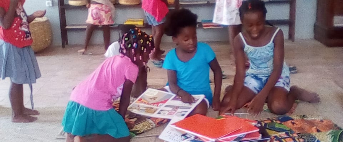 Promoção regular da leitura e literacias com as Bibliotecas da Ilha de Moçambique