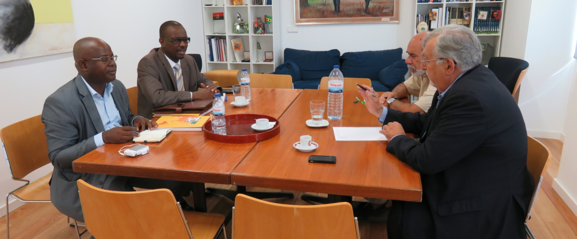 Reunião com Governador de Cacheu
