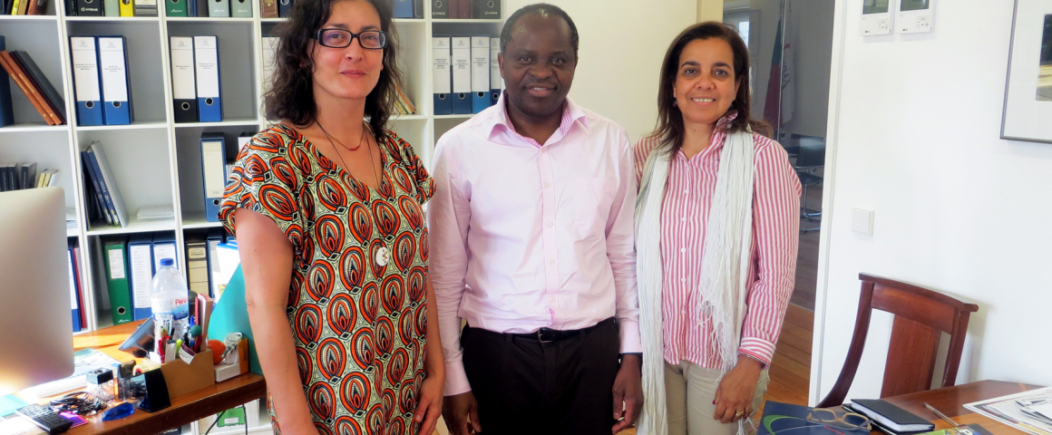 Reunião com presidente do Conselho Municipal de Nampula na UCCLA