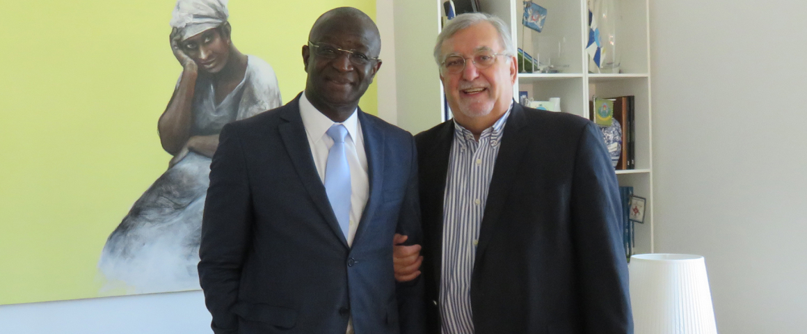 Reunião com Embaixador da Guiné-Bissau em Portugal