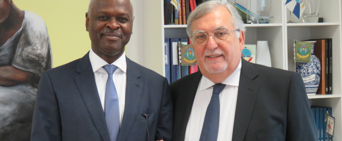 Visita do Governador da Região Autónoma do Príncipe à UCCLA