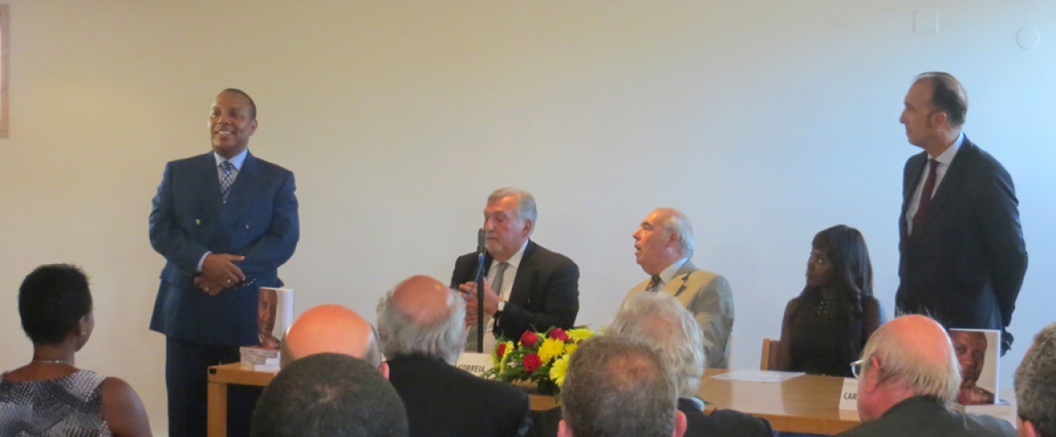 Lançamento da biografia de Patrice Trovoada