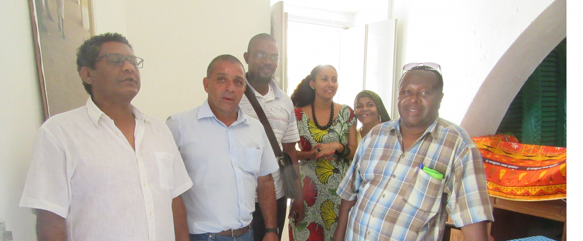 Encontro com o candidato eleito para presidente do Município da Ilha de Moçambique
