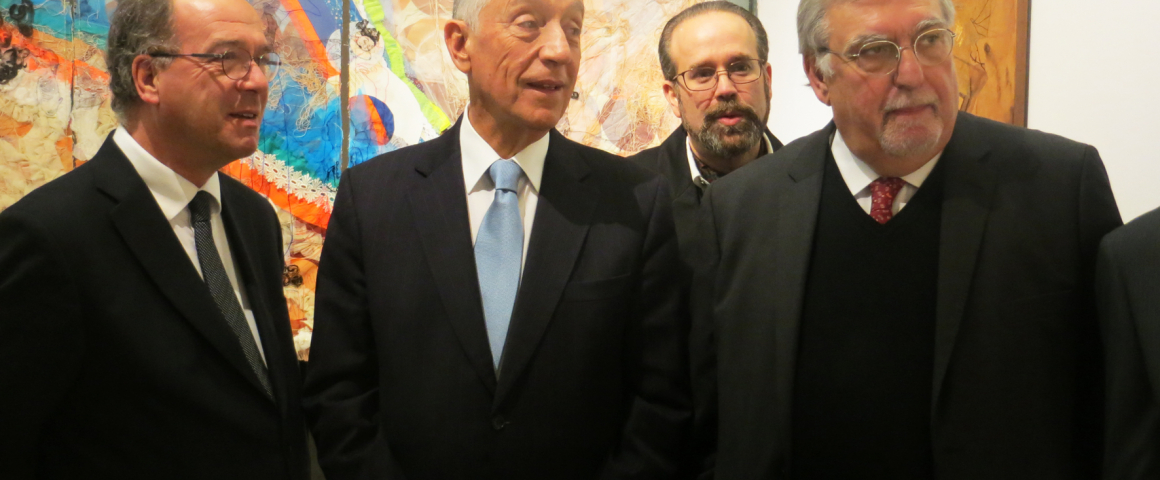 Presidente da República inaugura exposição na UCCLA
