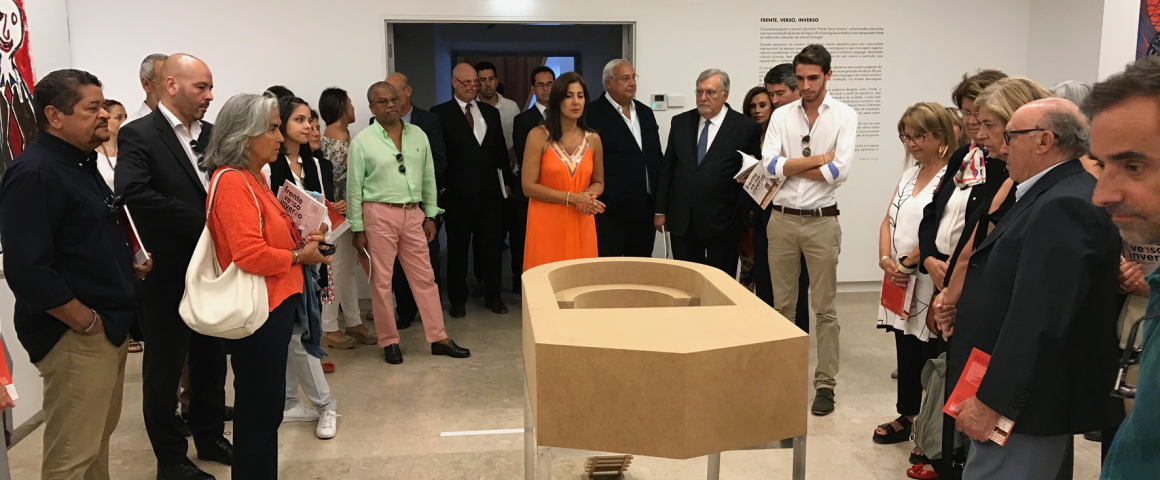 Inauguração da exposição “Frente.Verso.Inverso - Arte Contemporânea dos Países de Língua Portuguesa nas Coleções em Portugal”