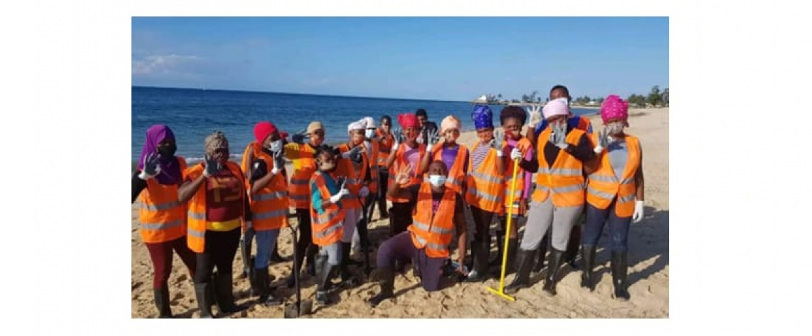 Jornada de limpeza na Ilha de Moçambique