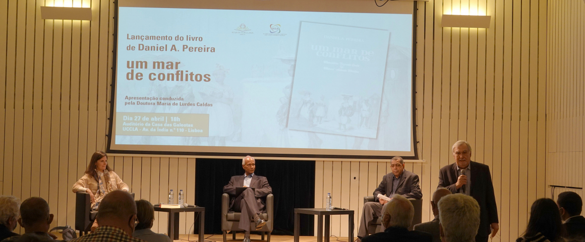 UCCLA acolheu lançamento do livro “Um mar de conflitos” de Daniel Pereira