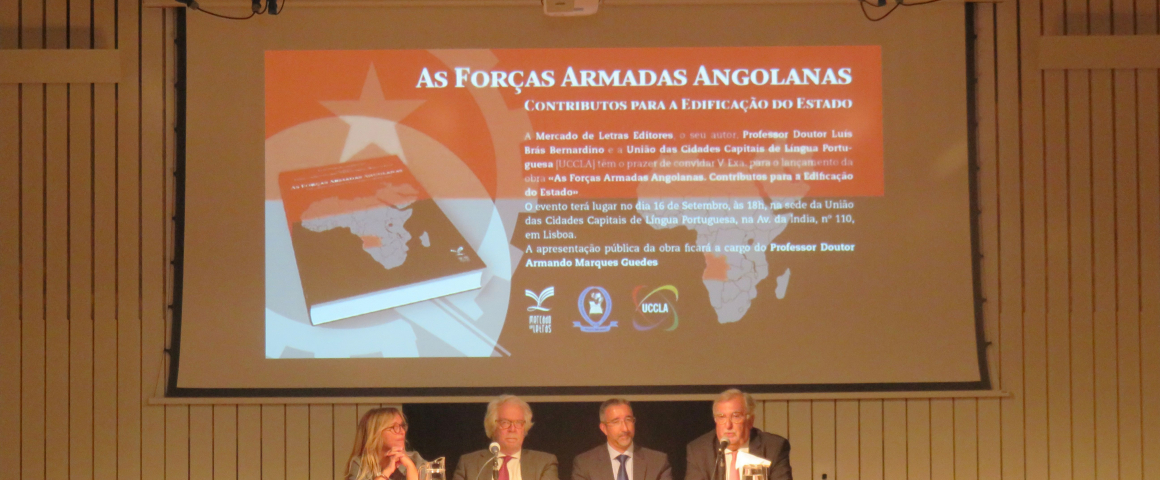 Lançamento da obra "As Forças Armadas Angolanas. Contributos para a Edificação do Estado" na UCCLA