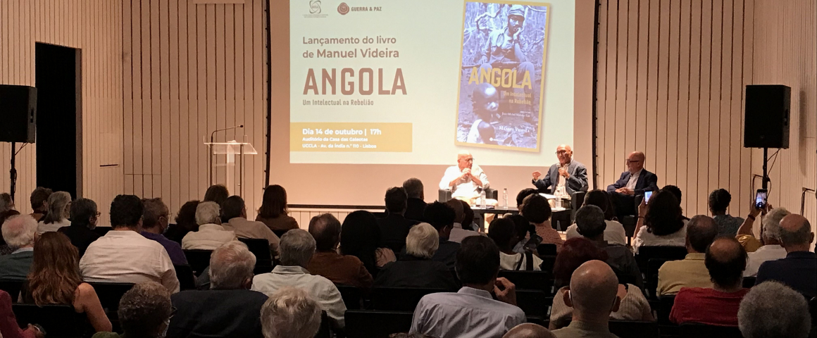 Lançamento da obra “Angola, Um Intelectual na Rebelião” de Manuel Videira na UCCLA