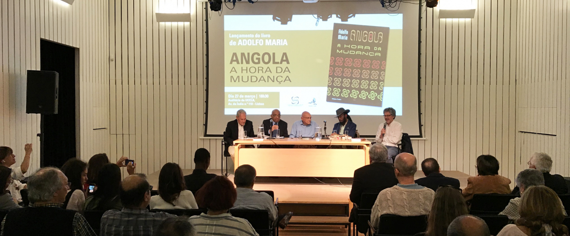 Adolfo Maria apresentou “Angola - A Hora da Mudança” na UCCLA