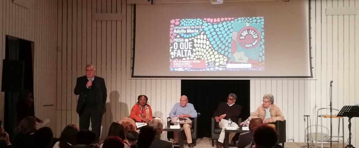 UCCLA acolheu o lançamento do livro “O Que Falta” de Adolfo Maria