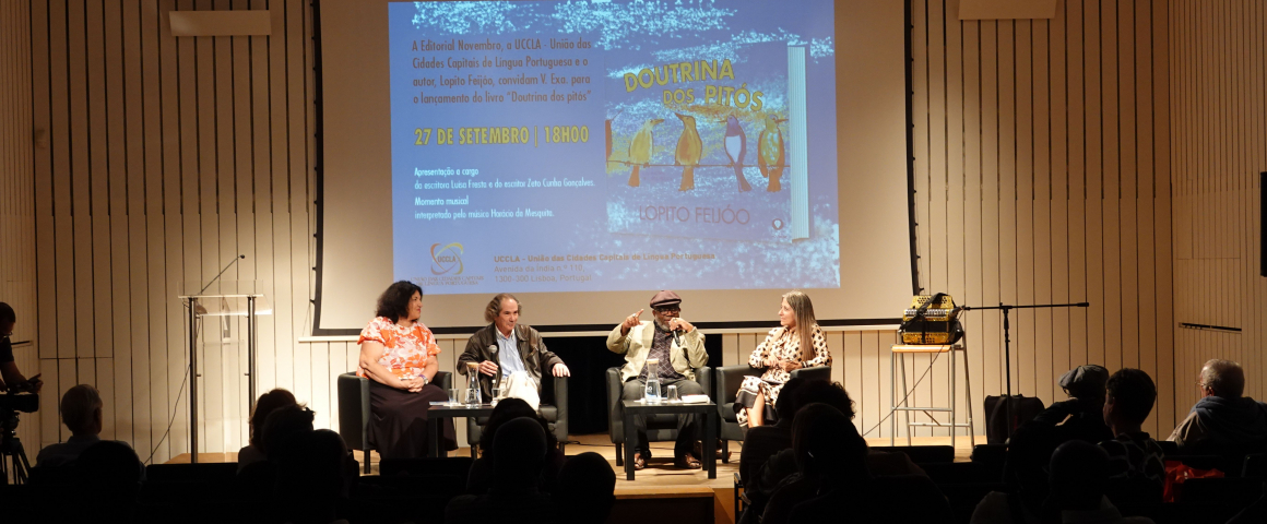 Lançamento do livro “Doutrina dos Pitós” de Lopito Feijóo na UCCLA