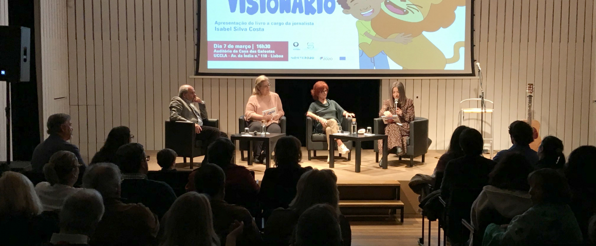 UCCLA recebeu o lançamento do livro “O Visionário” de Rosabela Afonso