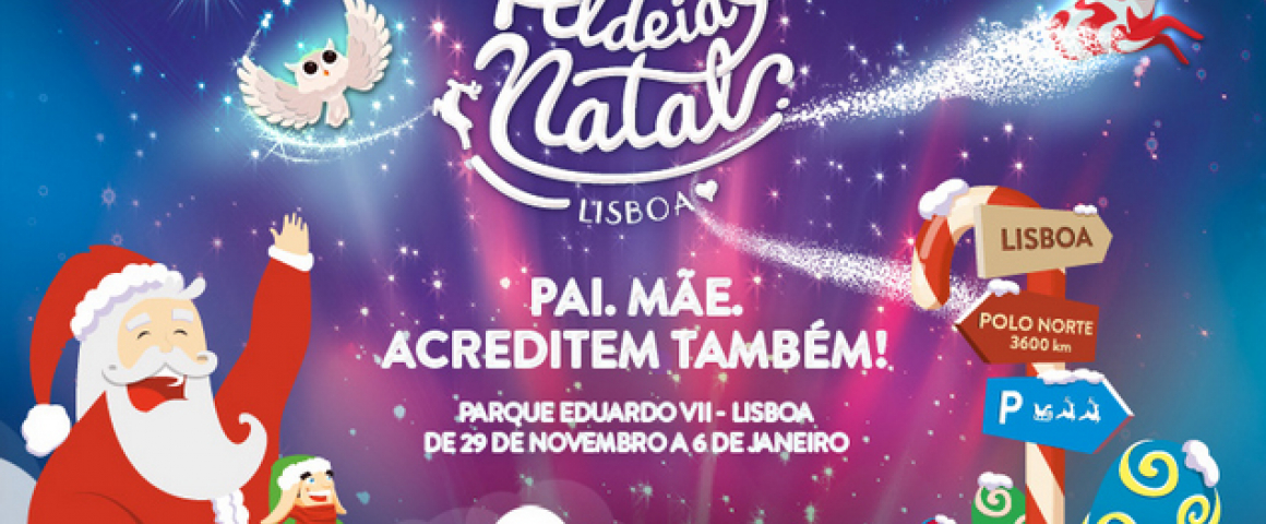 Aldeia de Natal em Lisboa