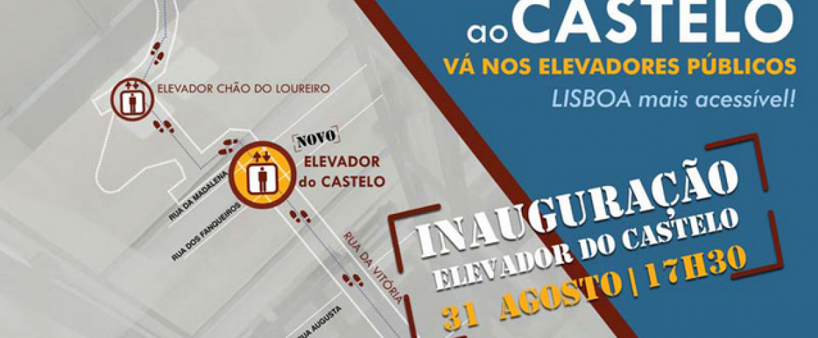 Novo elevador na Baixa Lisboeta