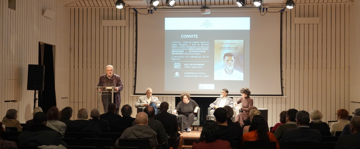 UCCLA recebeu o lançamento do livro “João Lopes Filho” de Elsa Frazão Mateus