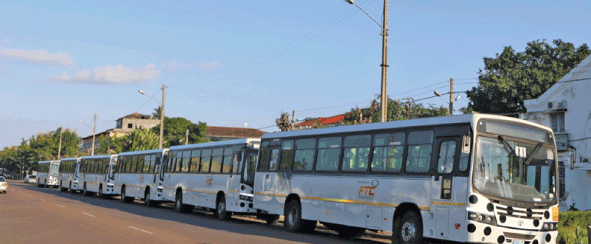 Inhambane recebe novos autocarros