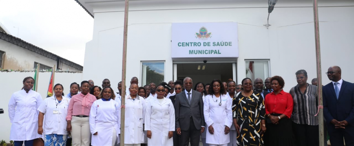 Inauguração do Centro de Saúde Municipal de Maputo